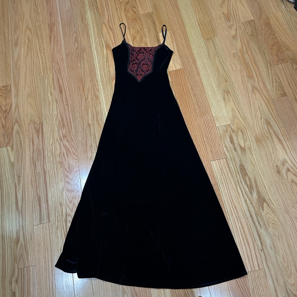 Vintage Cykxtees NYC velvet dress. Purchased in the 90’s